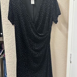 Women’s semi formal sparkling velvet dress